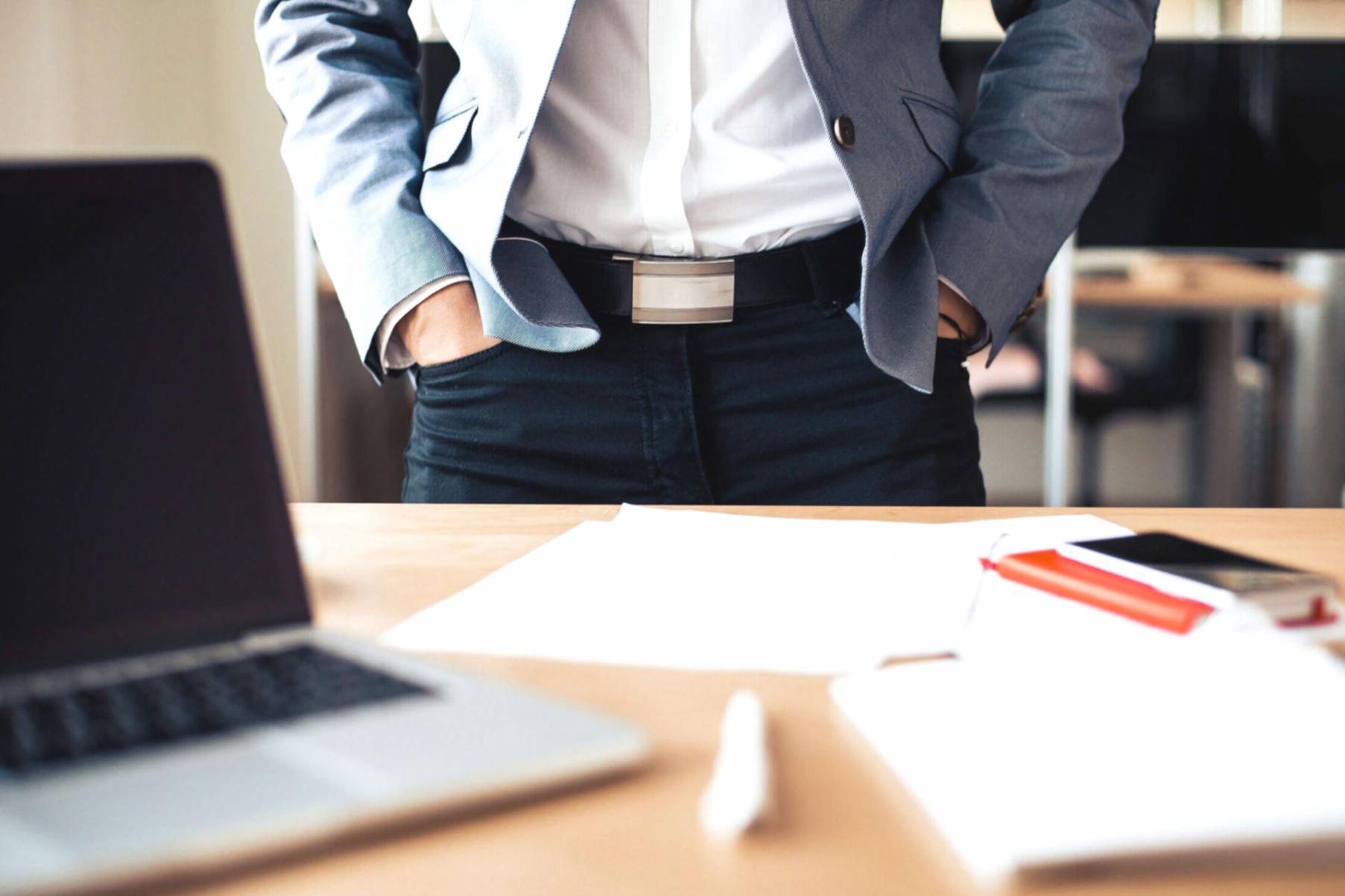Workshop participant analyzing financial trends and making budget projections